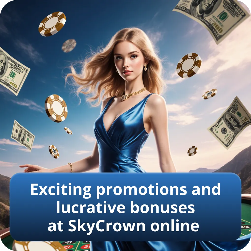 Exciting promotions and lucrative bonuses at SkyCrown online casino