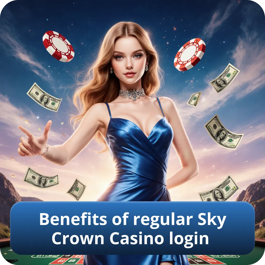 Benefits of logging into SkyCrown Casino regularly