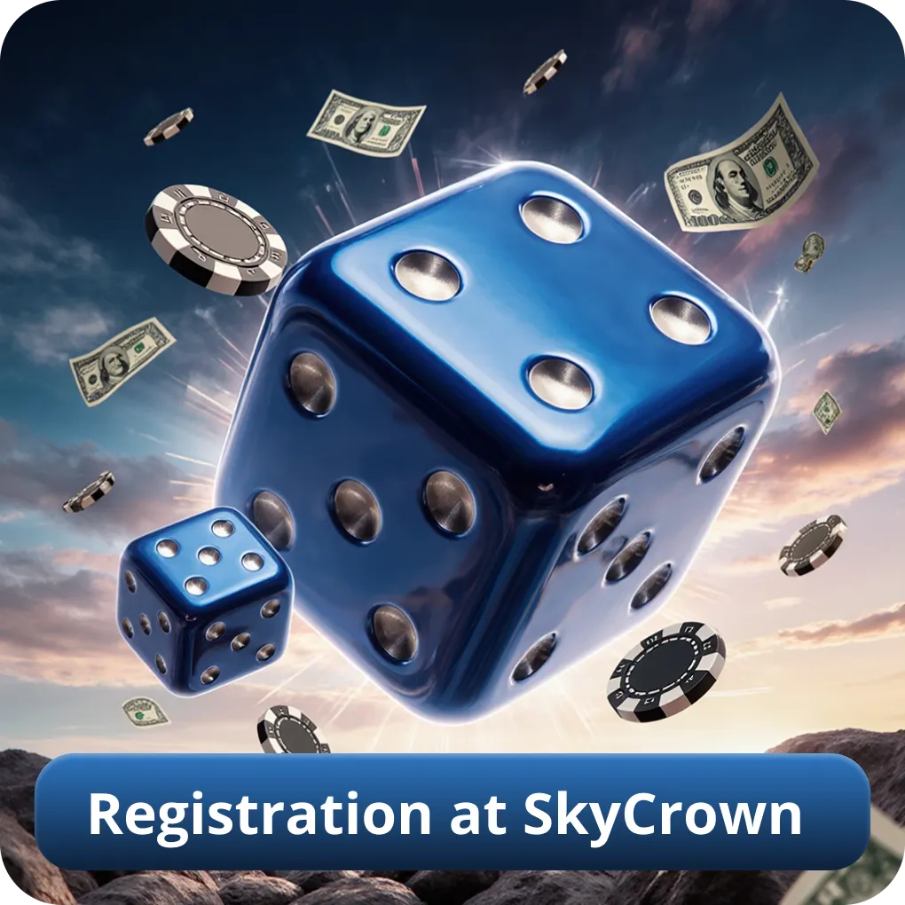 Quick registration at SkyCrown casino